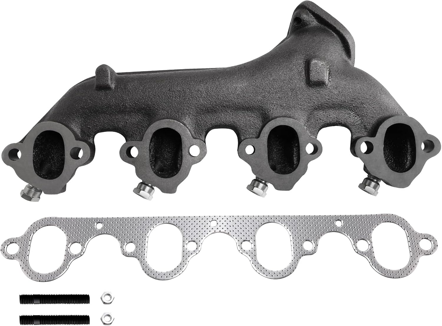 Left Exhaust Manifold Kit With 1980-1988 E250 & E350, 1988 F Super Duty, 1983-1988 F250 & F350 7.5L V8 engine, OE: 674-227 EPA