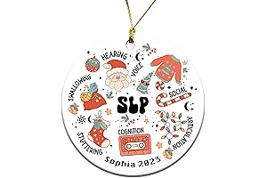 Custom Christmas SLP Ornament - Spread Holiday Cheer