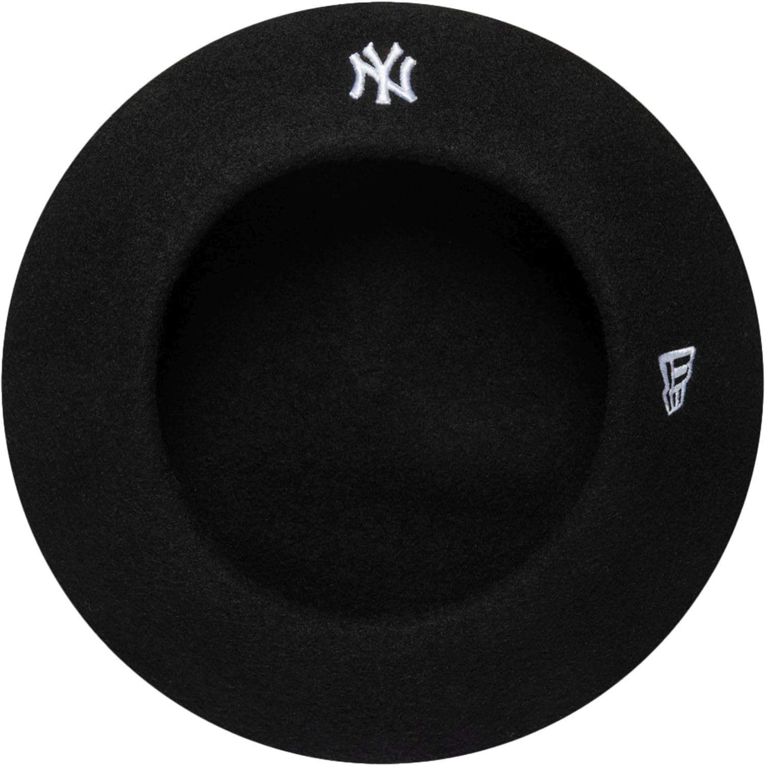 New Era Gorro de boina para mujer, diseño de New York Yankees, color negro