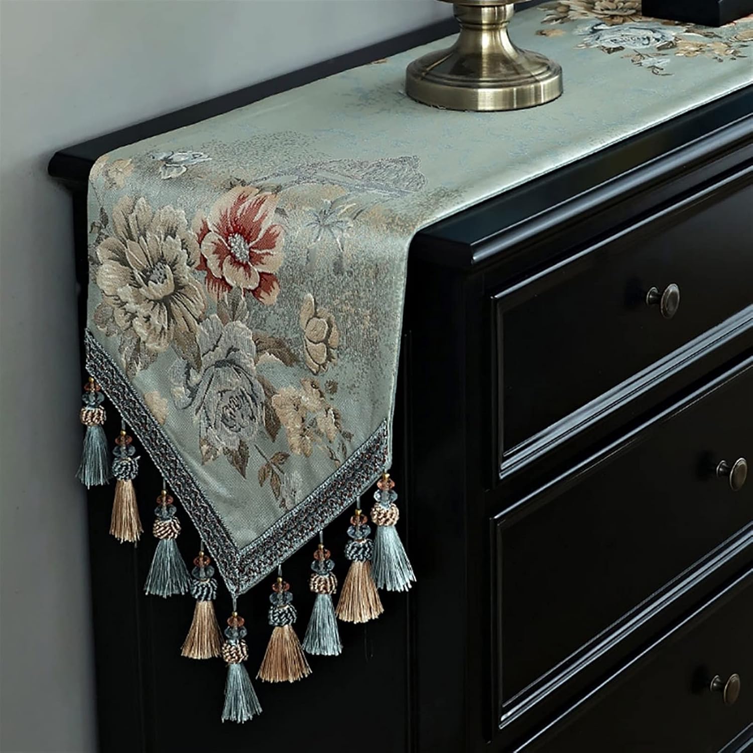 Amazon｜テーブルランナー ヨーロッパテーブルランナーChemin de Table Tableランナー米国ヨーロッパスタイルのテーブル