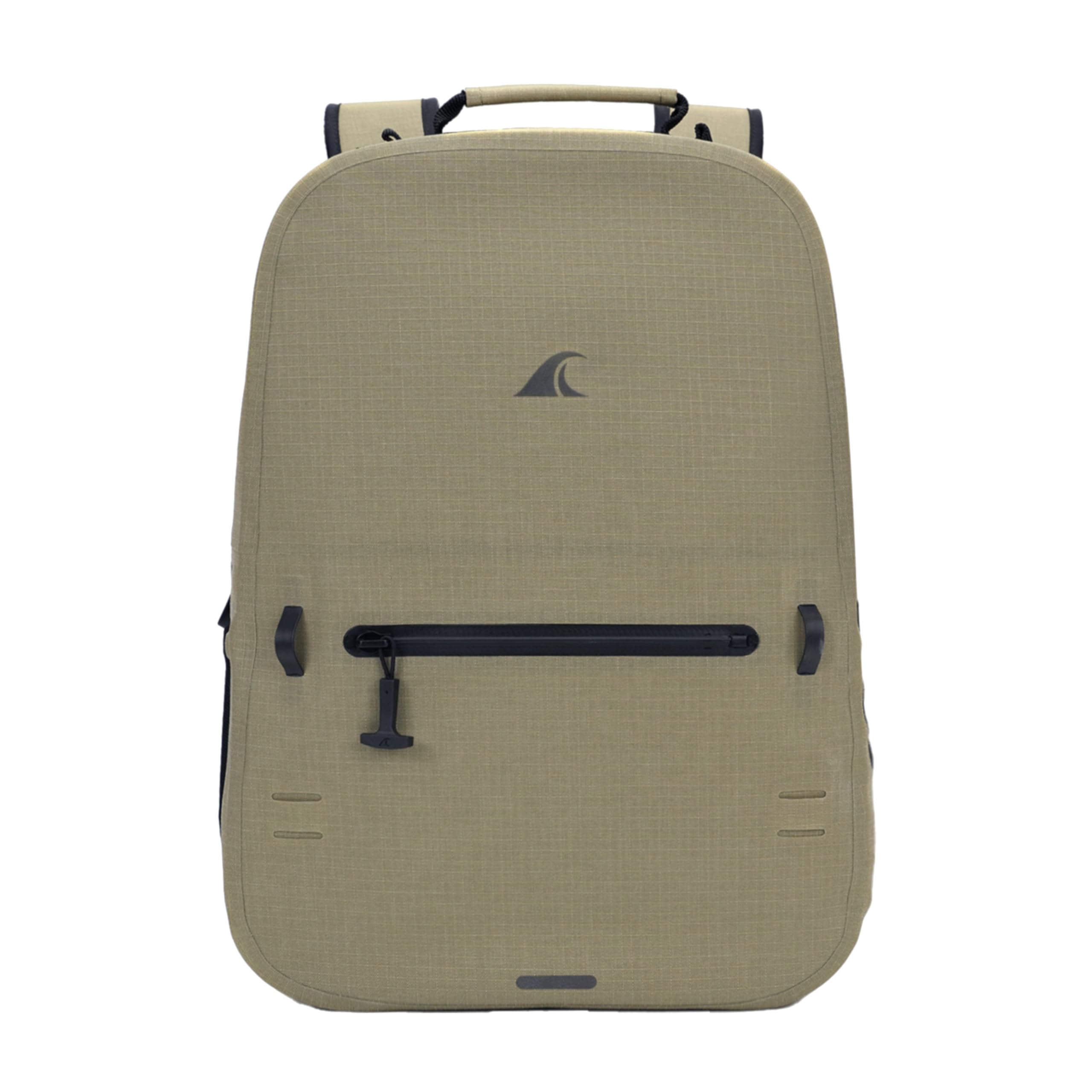 Breakwater Supply River Ute Mochila impermeable, bolsa seca sumergible flotante IP68, cinturón acolchado para la cadera y cremalleras herméticas | 20L