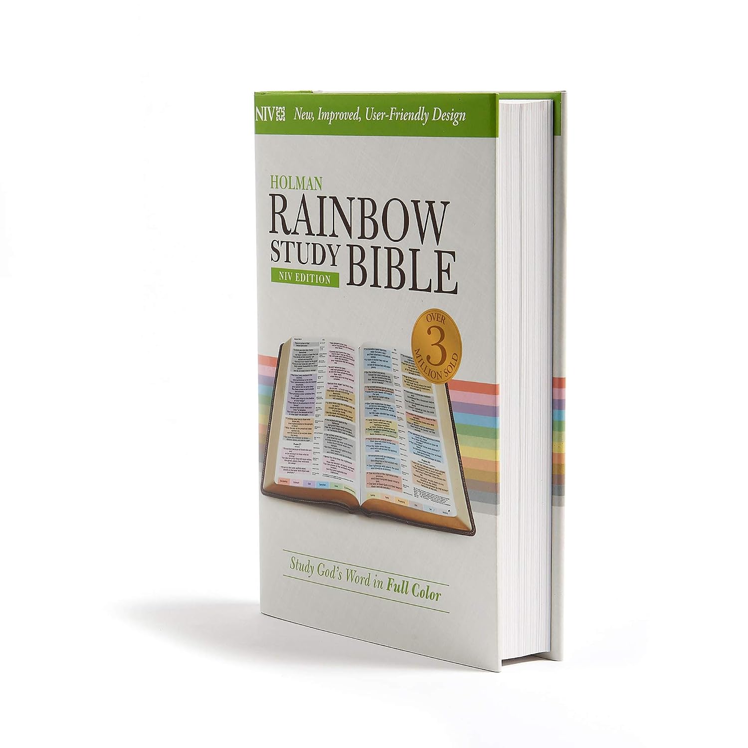 NIV Rainbow Study Bible, Jacketed Hardcover