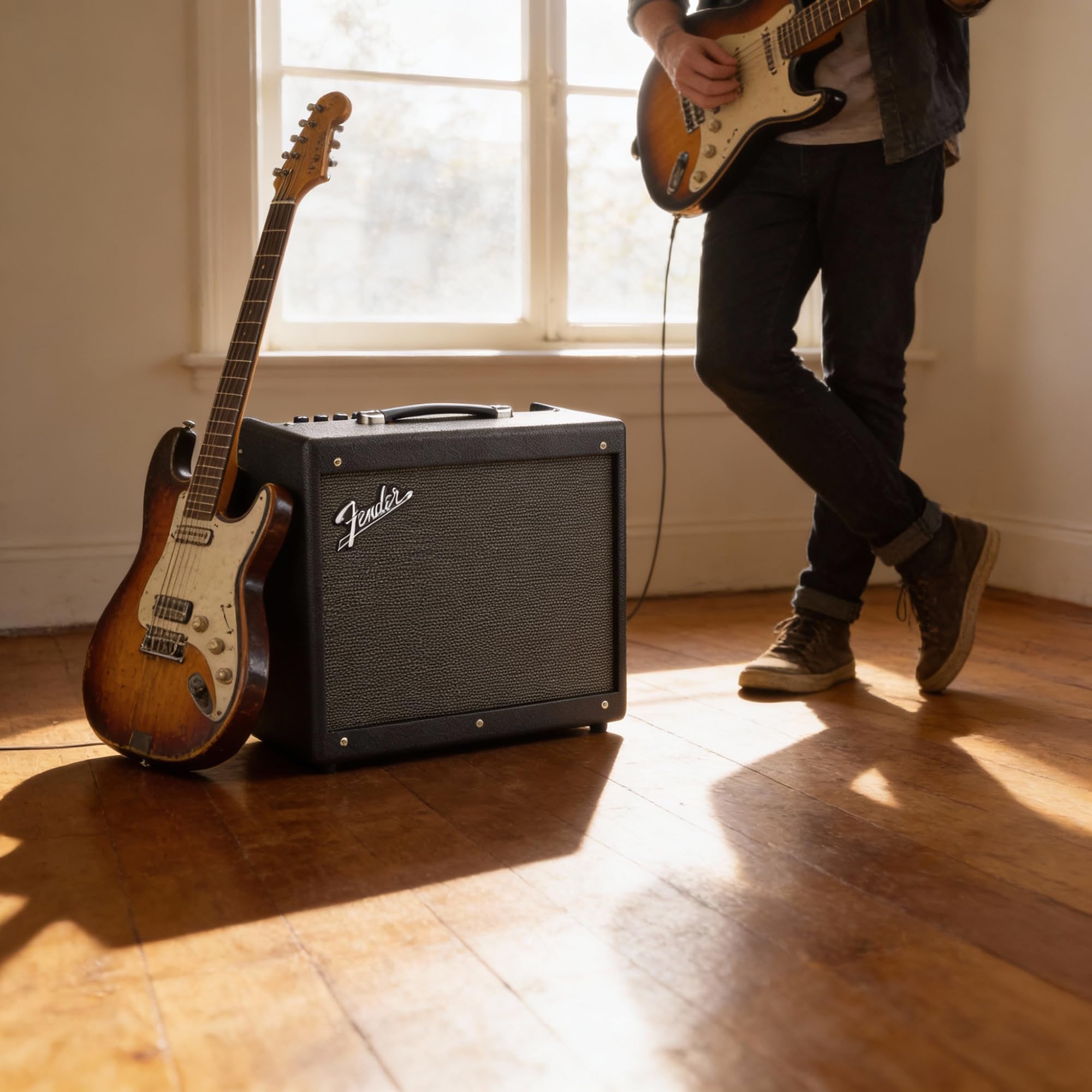 fender GTX50 + 別売GTX-7 セット mustang guitar amp Bluetoothフェンダー ギター エフェクタ ー内蔵 アンプ 別売 フットスイッチ付き Amazon.com: Fender Mustang GTX50 Guitar Amplifier : Musical