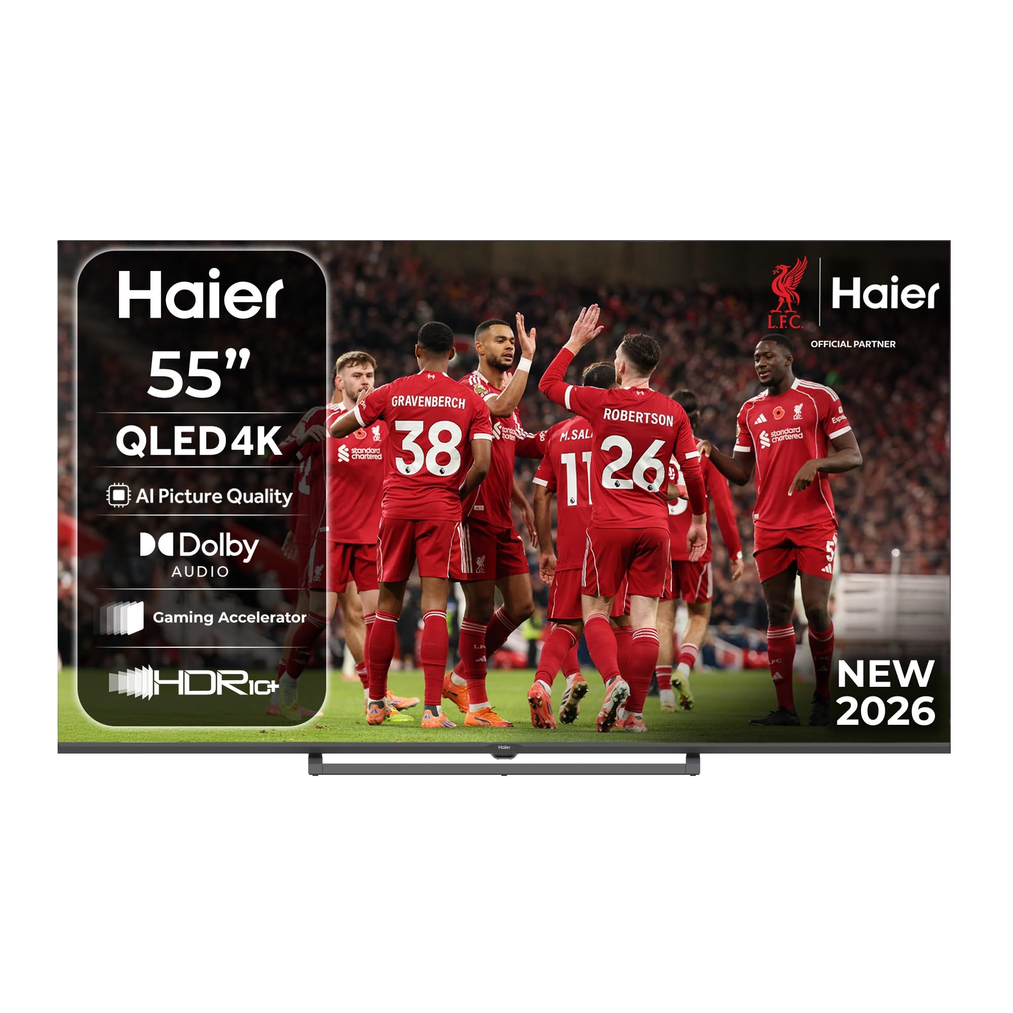 Haier 55"" QLED 4K Ultra HD HDR Smart TV with Fire TV and Dolby Audio
