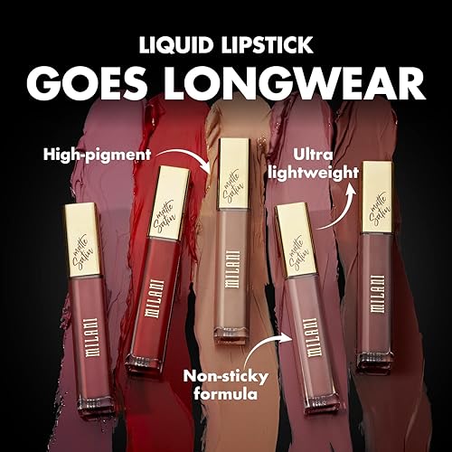 Miniatura 3 de Milani Crema de labios mate Amore (0.22 Fl. onzas) Brillo de labios nutritivo libre de crueldad con un acabado mate completo