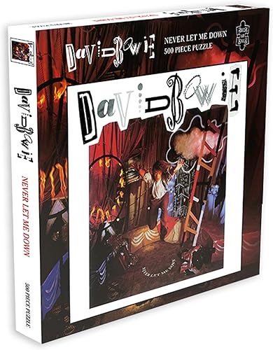 RockSaws - Bowie, David Never Let Me Down (rompecabezas de 500 piezas)