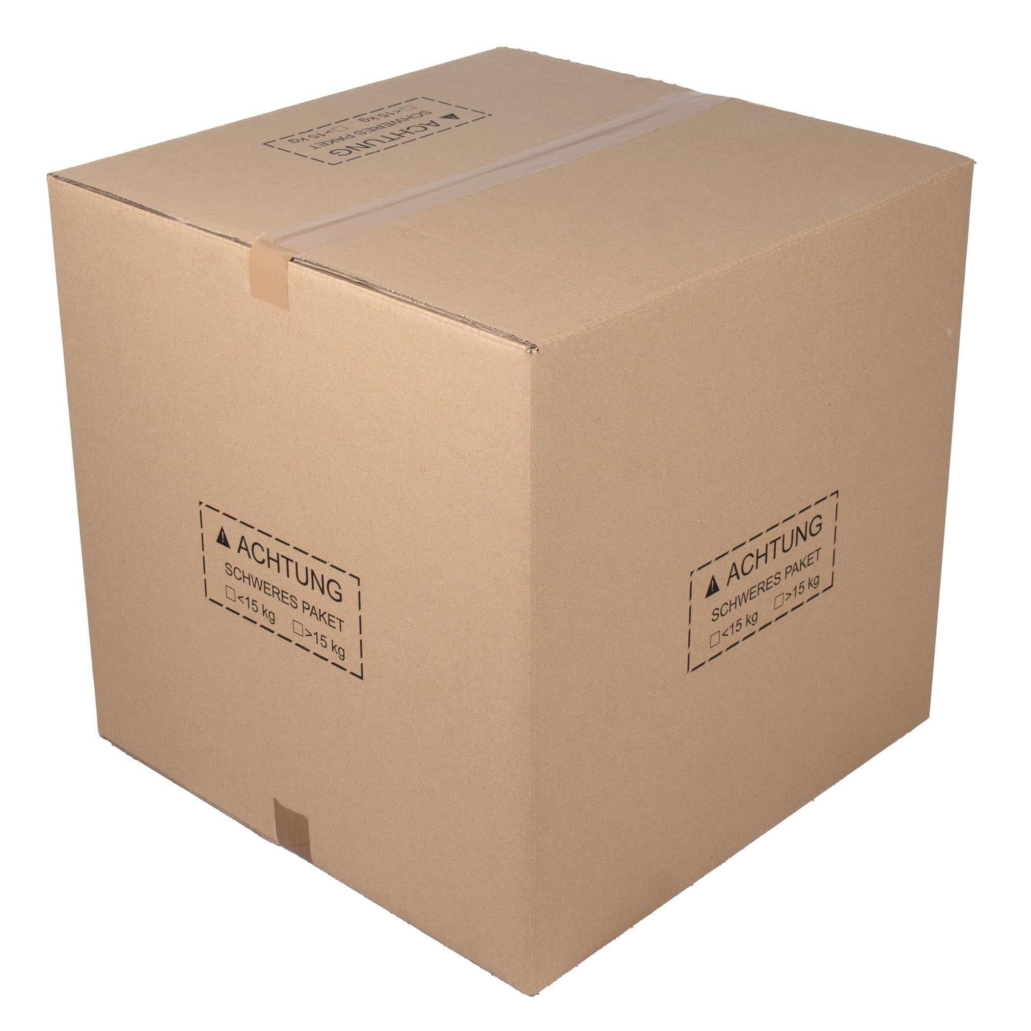 BB-Verpackungen 10x Faltkarton Amazon FBA Karton 600x600x600mm (10 Stück) 2-wellig mit Heavy Mark - robust, sicher, versandoptimiert und aus recyceltem Material