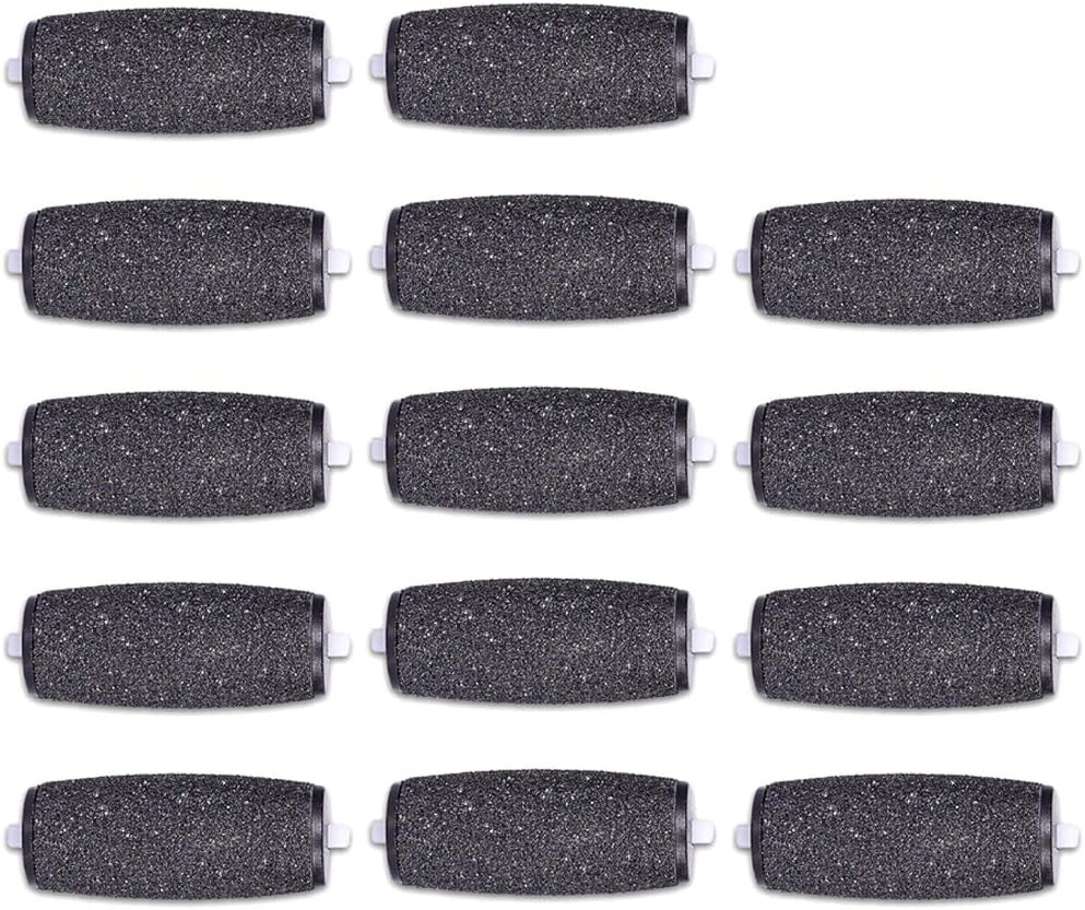 Extra Coarse Replacement Roller Refill Heads Compatible with AM0PE Refills Electronic Perfect Foot File with Diamond Crystals