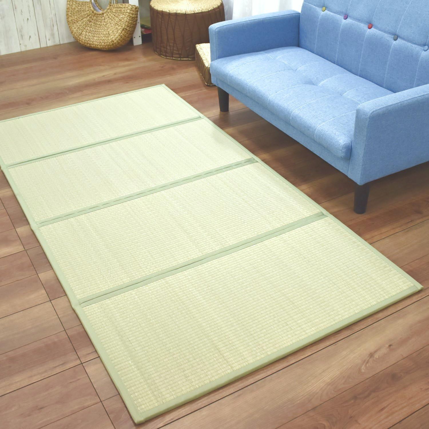 Amazon | るるべ 置き畳 畳 ユニット畳 （涼） 折りたためる