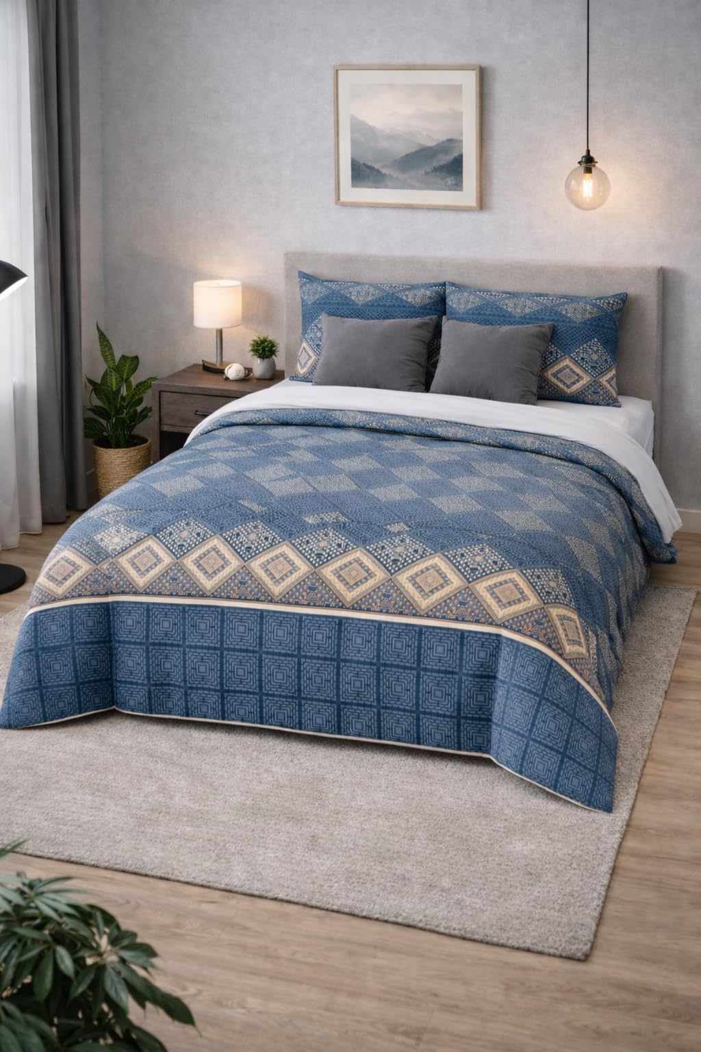 Couette ultra légère Mortreux 240x260 pour des nuits d'été douces