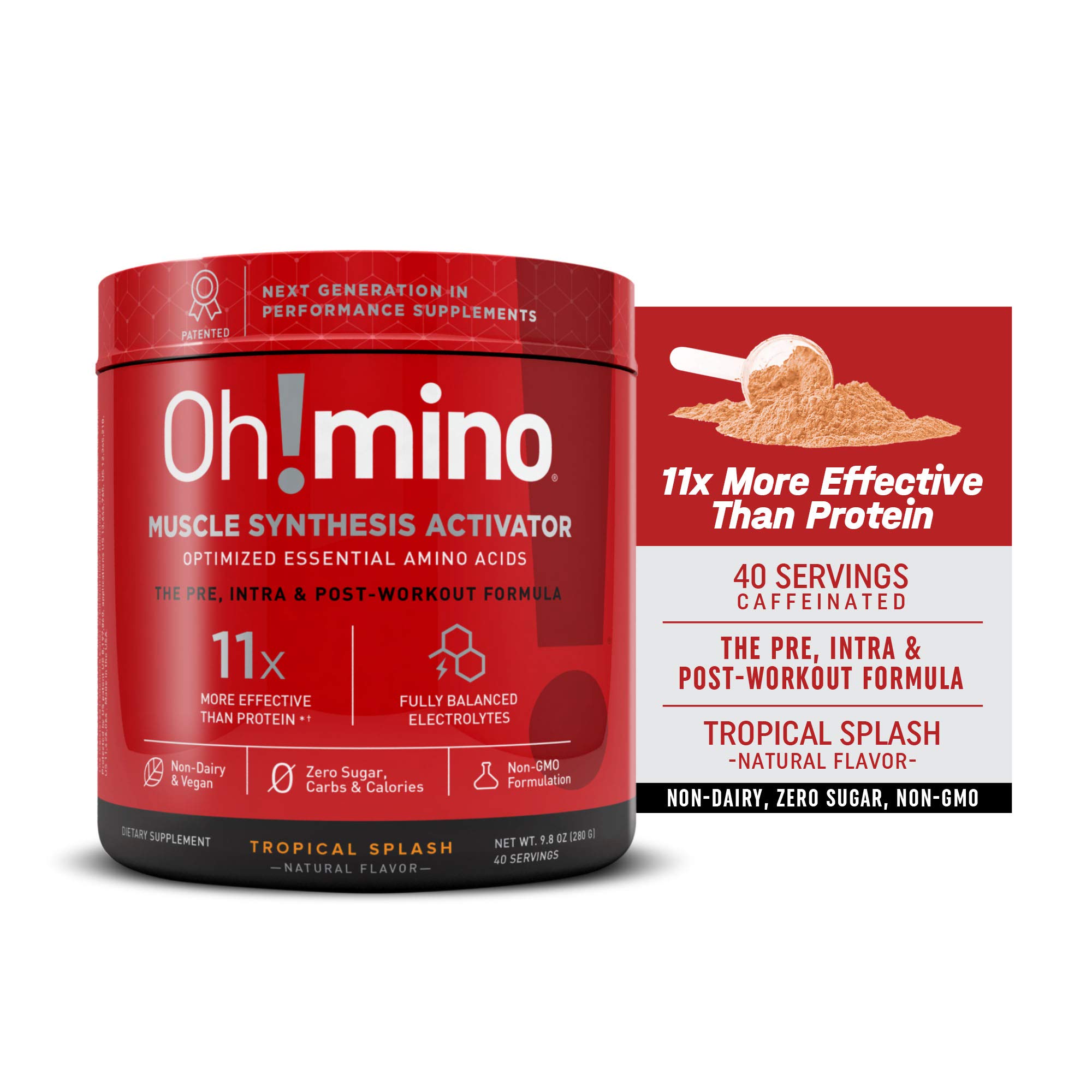 Buy Oh!mino Muscle Synthesis Activator Tropical Splash Flavor