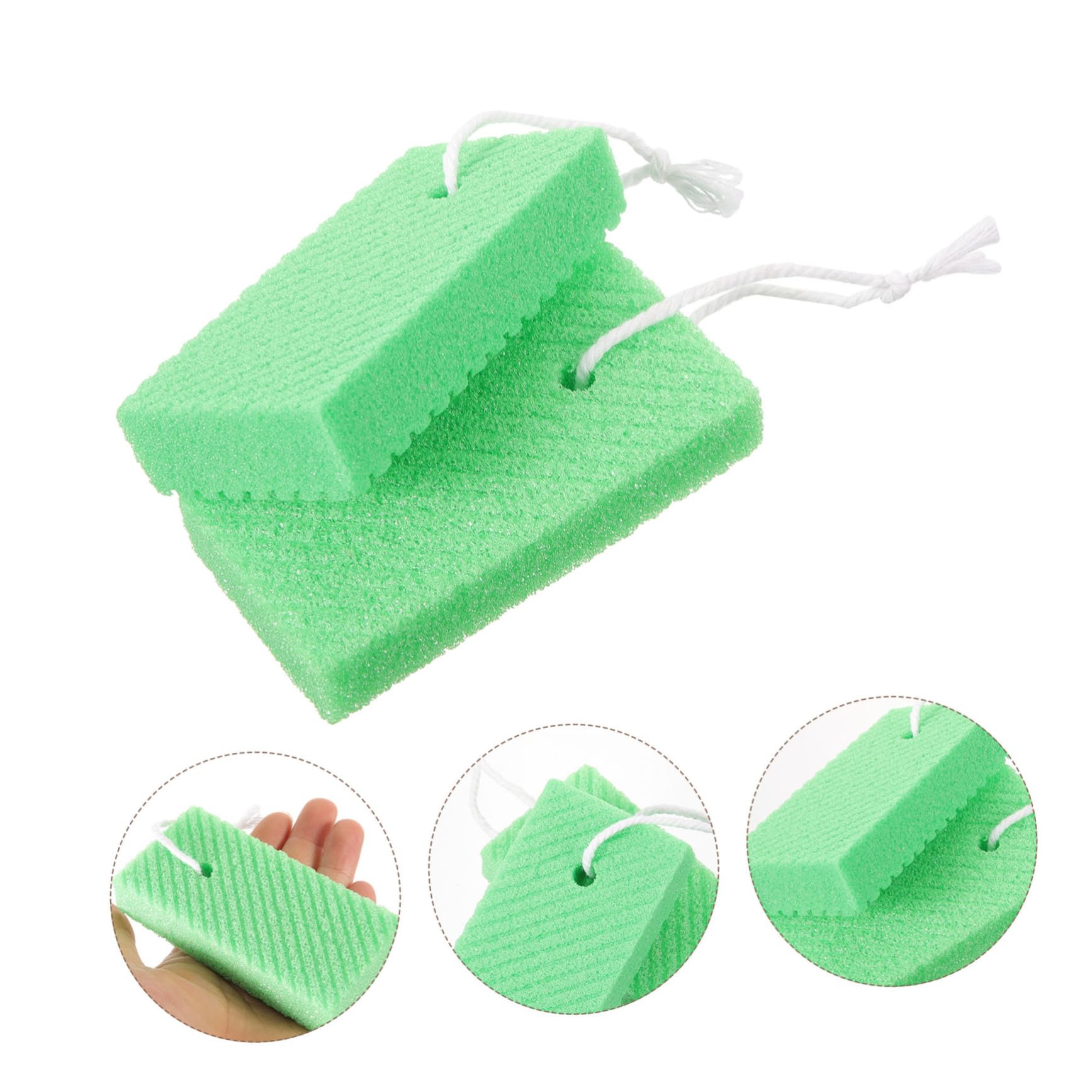 minkissy 24piezas Piedra Pómez Para Pies De Exfoliadores Para Remover Durezas y Piel Muerta Diseño Ergonómico Aleatorios Para Hombres y Mujeres