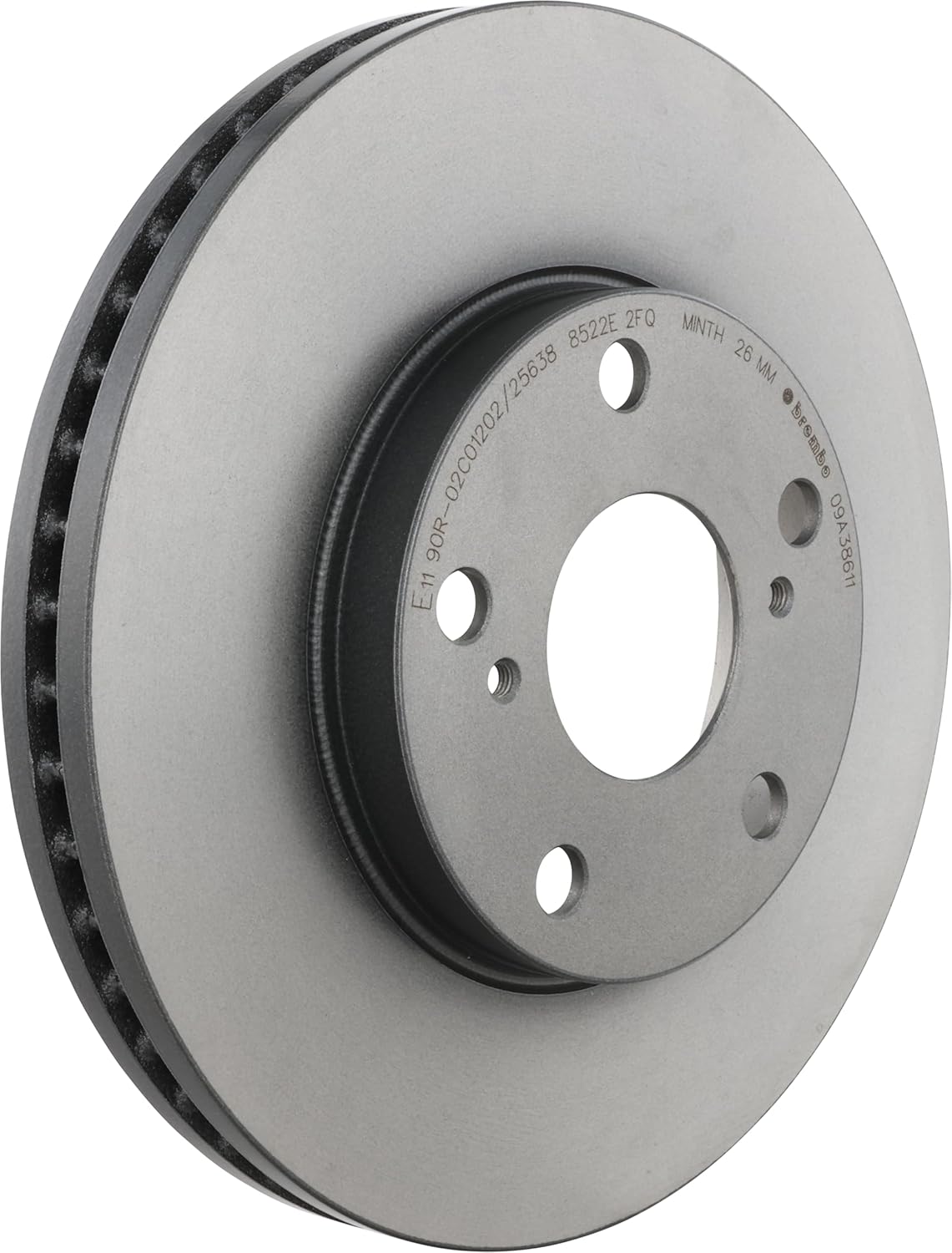 Brembo 09.A386.11 UV Coated vented Front Brake Rotor LEXUS/TOYOTA OE# 4351233041