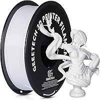 Vista 61 de Geeetech Filamento TPU de 1.75mm, Shore 95A – Filamento flexible para impresora 3D con alta elasticidad, carrete de 1KG (2.2lbs), precisión