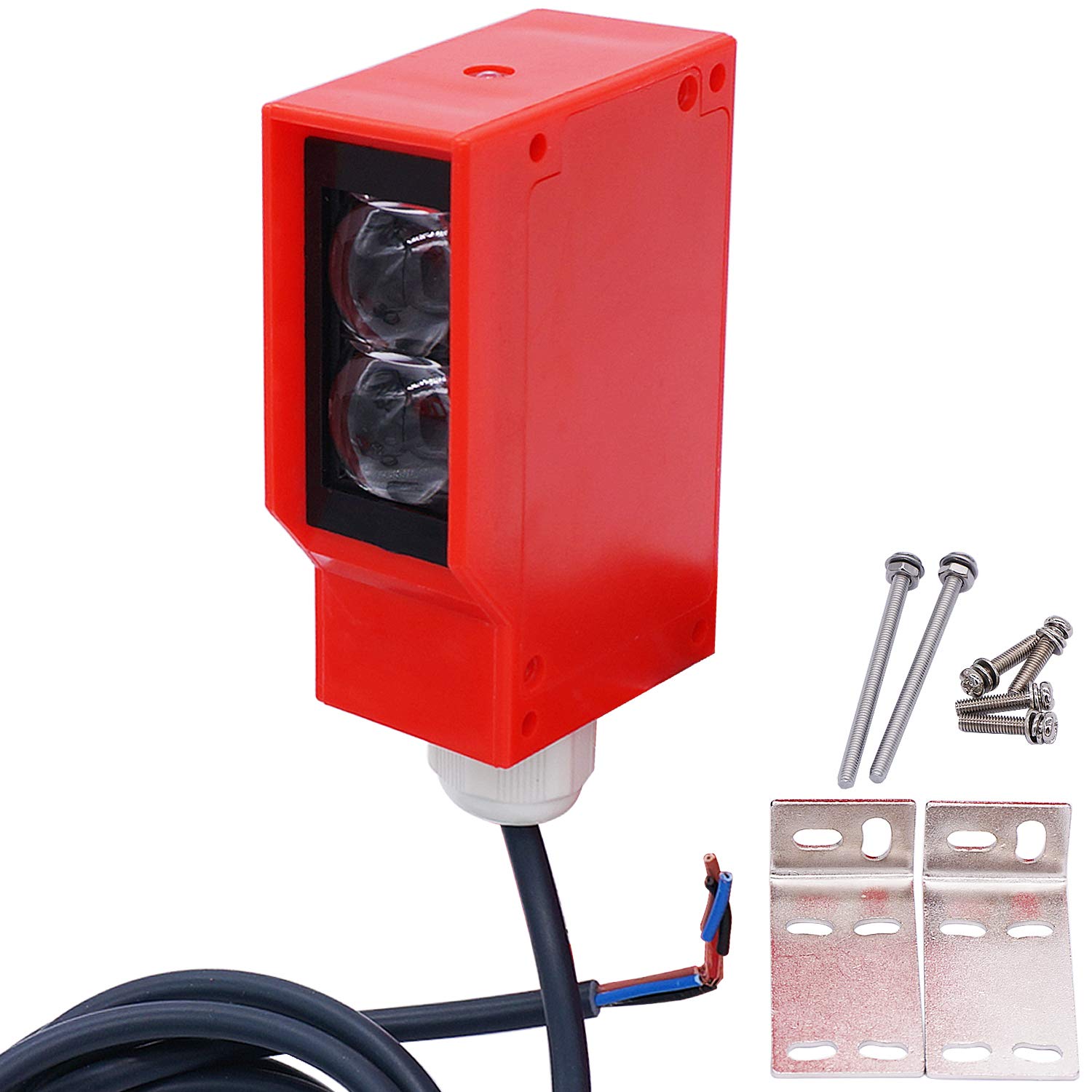 Buy Twidec/3 Wires Indoor/Outdoor Wall ed Photoelectric Beam Sensor