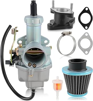 MOTOALL PZ27 المكربن 150cc 200cc 250cc ATV Go Kart Dirt Bike w / Air Filter for Predator Coleman CT200U KT196 for TaoTao Coolster CG XR100 for Baja Mini Bike Go Kart Parts