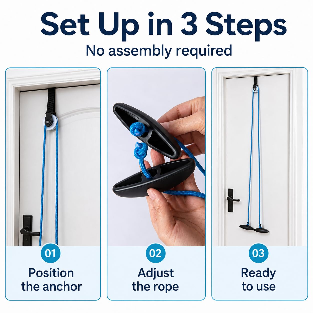 Shoulder Pulley Over The Door Physical Therapy System — Amazon image 6