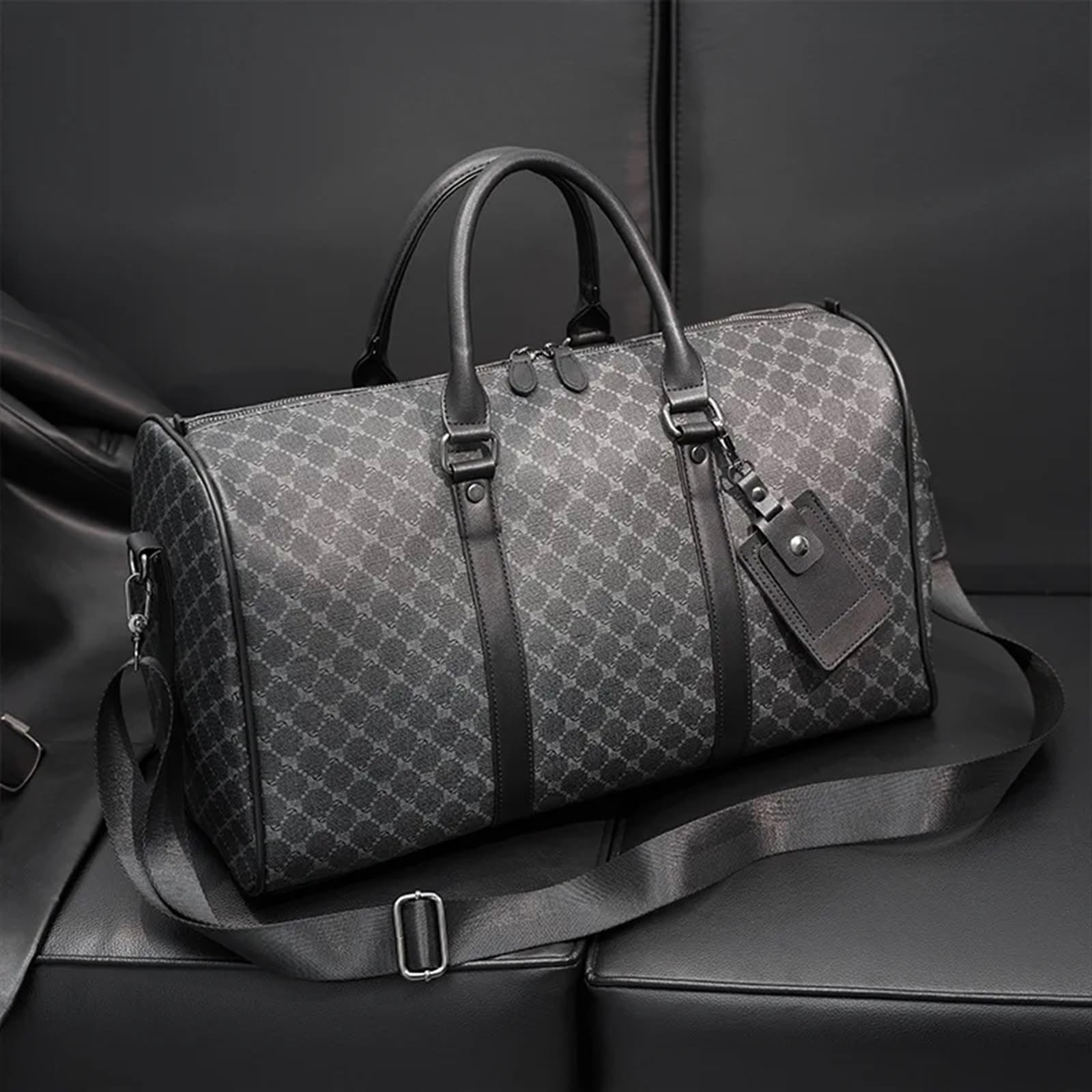 Bolsa de Viaje Bolsas de Viaje for Hombre, Bandolera de Cuero, Viaje, Capacidad física, Maletas, Bolsos, Equipaje de Mano, Bolsas de Viaje