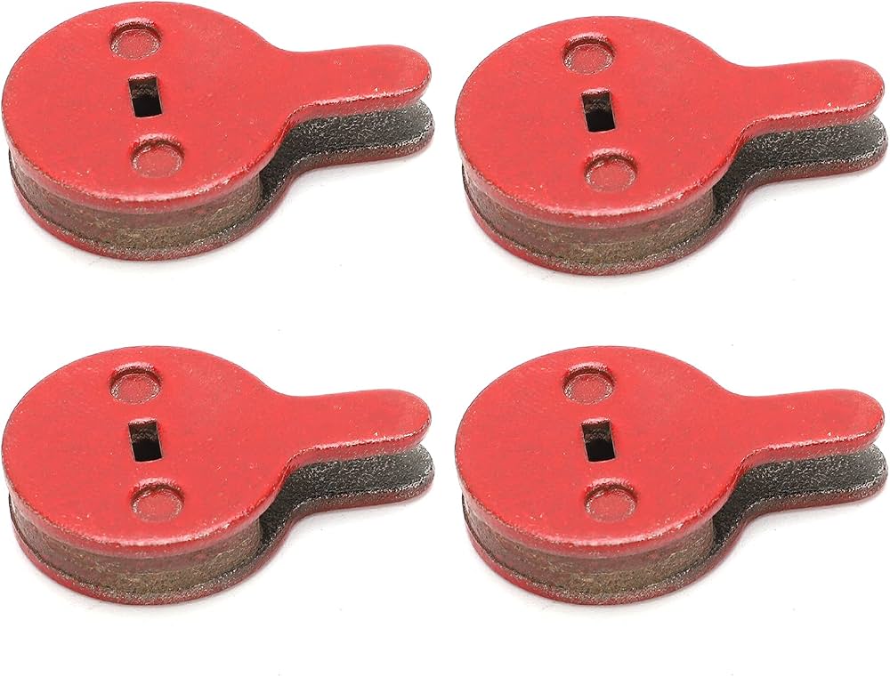 Lot de 4 paires de plaquettes de frein à disque d'huile BB5 M446 en résine semi-métallique pour VTT et vélo électrique Lot de 4 paires de plaquettes de frein à disque d'huile BB5 M446 en résine semi-métallique pour VTT et vélo électrique