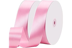 Pink Ribbon 1 1/2 Inch 100 Yards