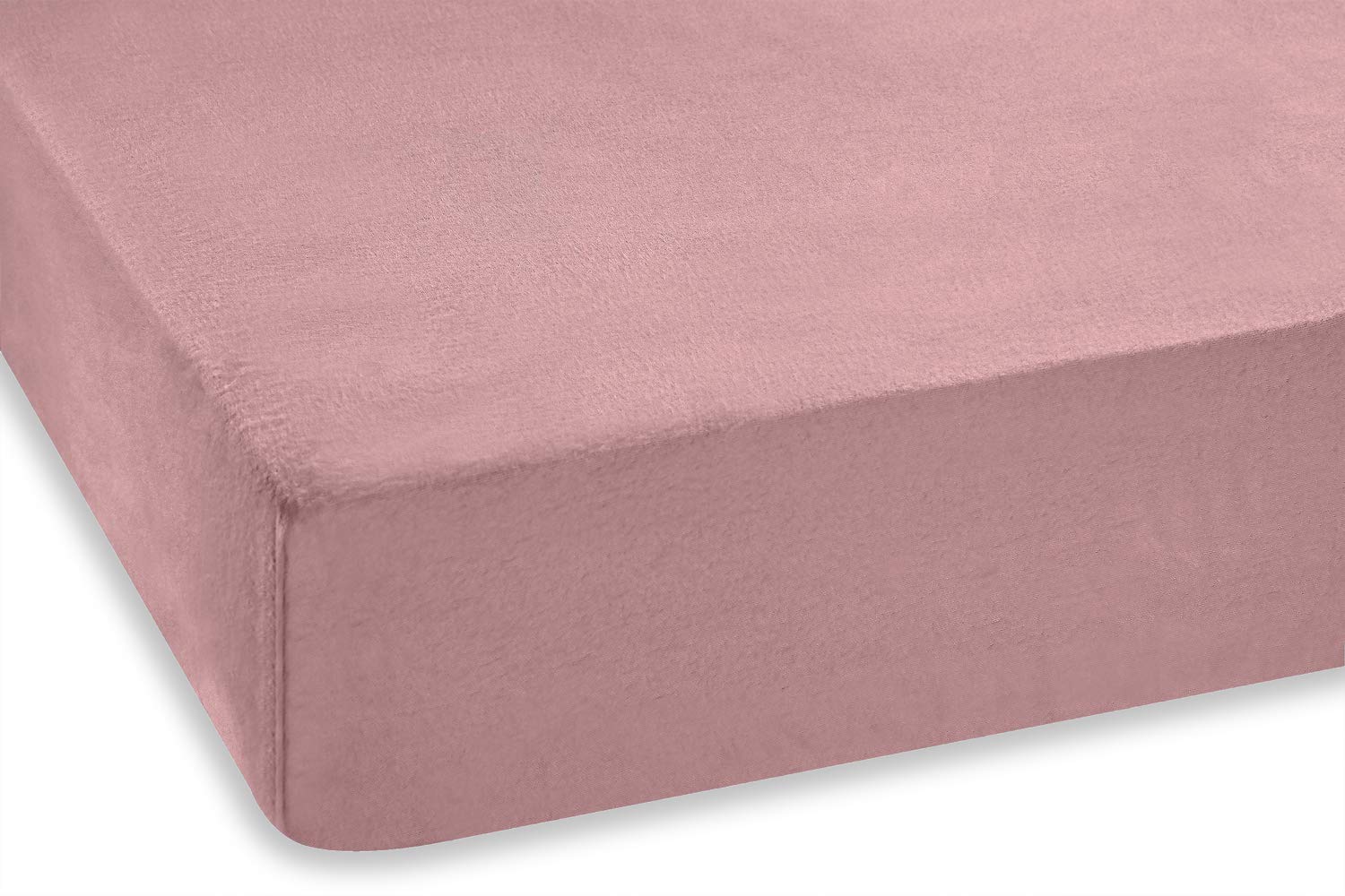 SETEX Fitted Sheet, Antique Pink, 100 x 200 - Image 2
