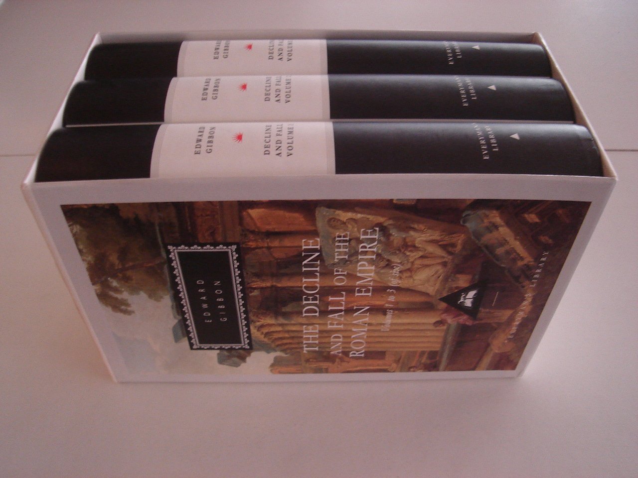 Decline and Fall of the Roman Empire: Vols 1-3 (Everyman's Library CLASSICS)