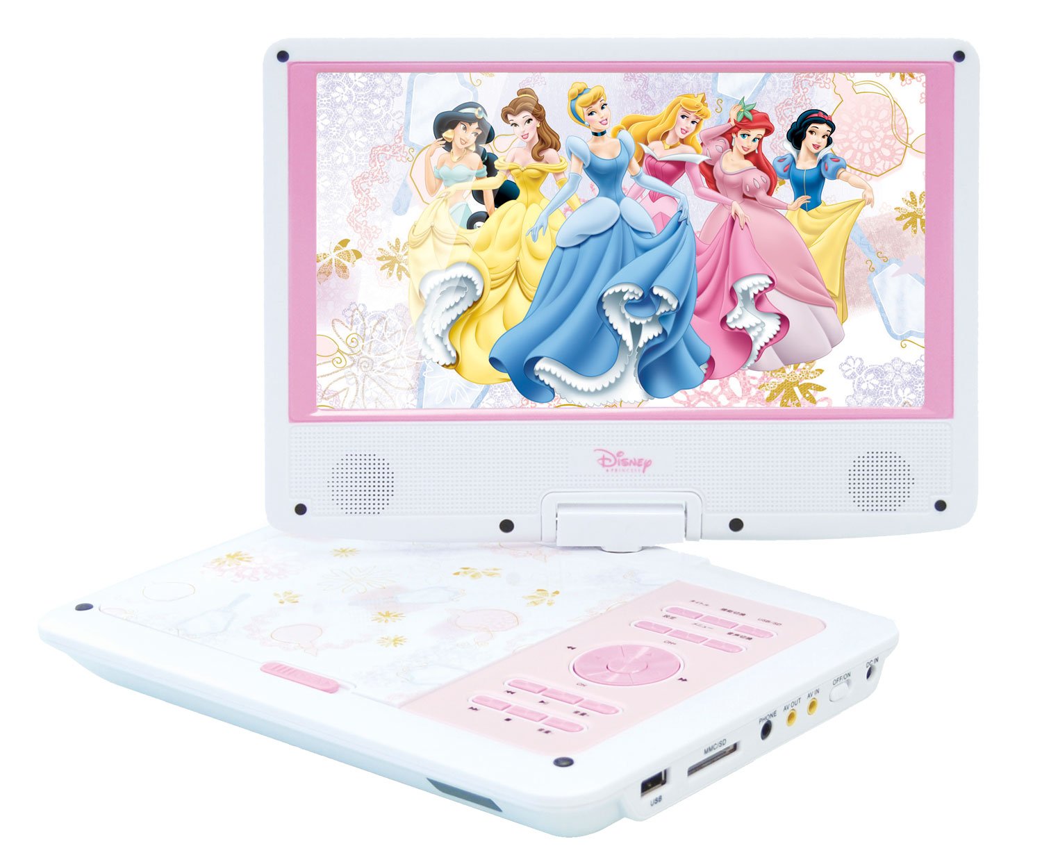 Amazon | ディズニープリンセス 9インチフルセグポータブルDVD  