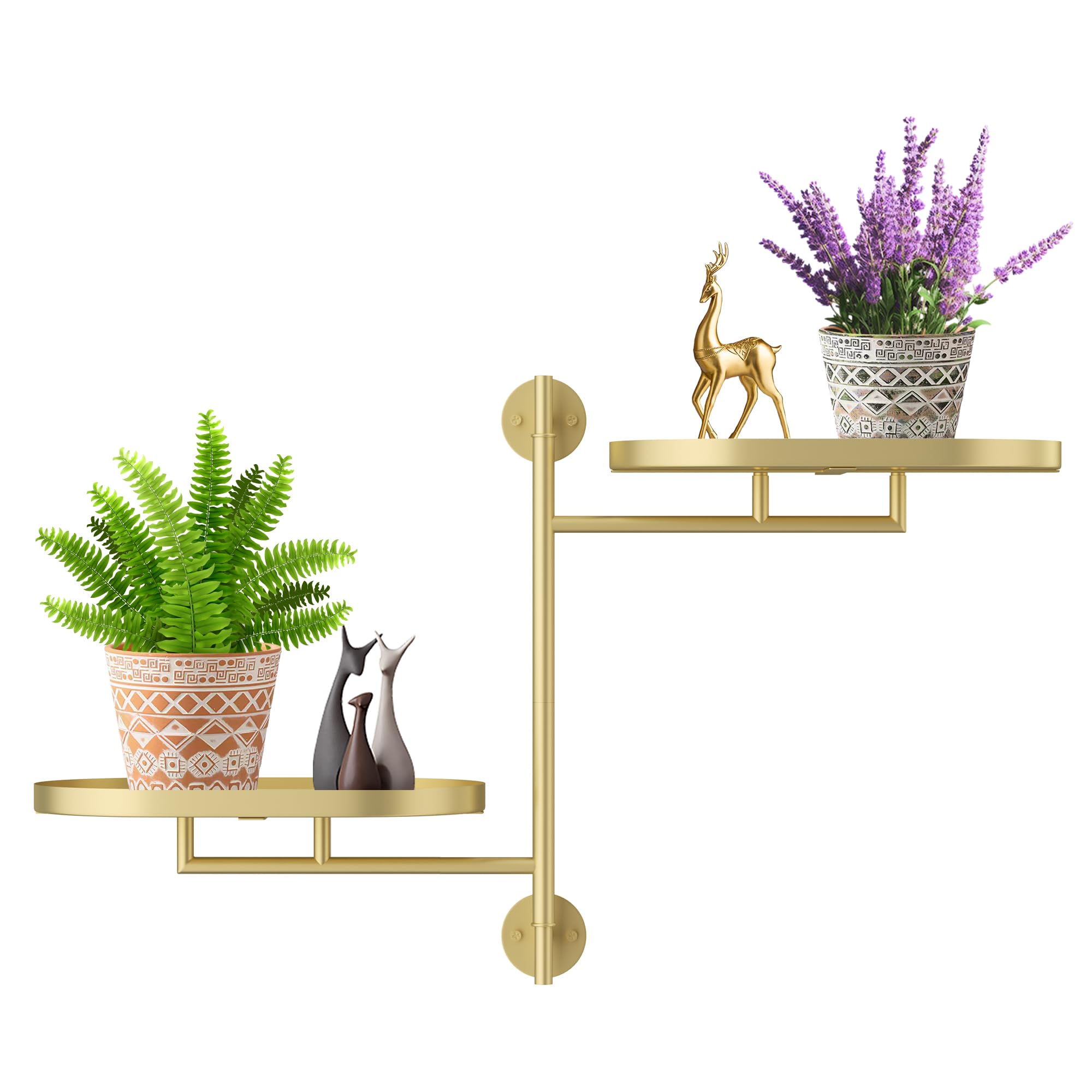 YQSLYSF Rotating Plant Stand