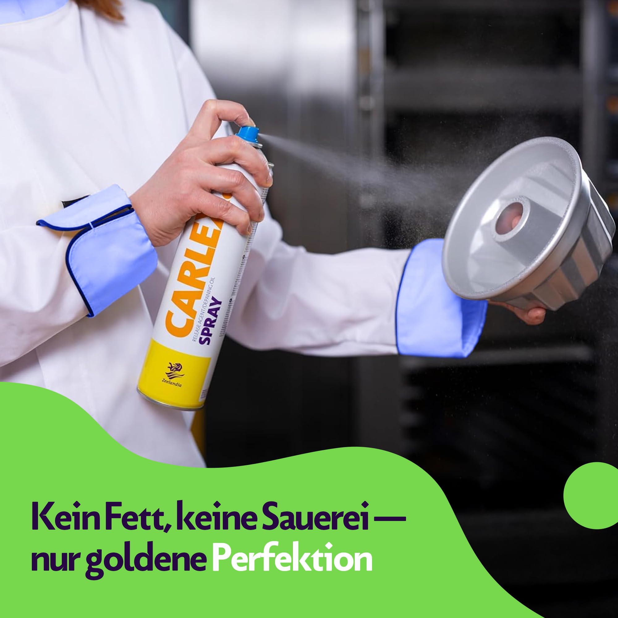 Carlex Trennspray - zum Grillen, Braten & Backen - Kuchenbacktrennspray, Antihaft-Spray Grill, Pfannenbeschichtung, Sandwichmaker BBQ 3x600ml