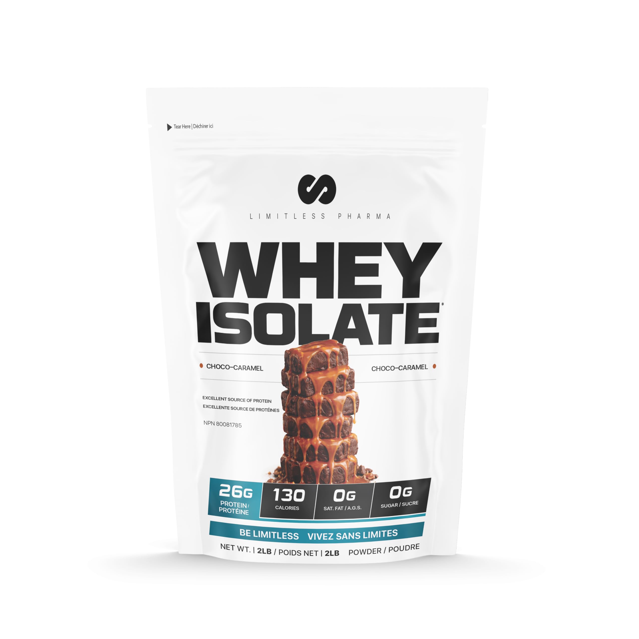 Limitless Pharma Pure Whey Isolate | High Protein Whey Isolate Protein Powder | 27g Protein, 6g BCAAs, Sugar Free, Gluten Free, Low Carb, Low Lactose | 30 Servings, 2LB (Double Chocolate) — Amazon image 21