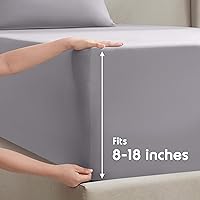 Vista 4 de Nestl Queen Sheet Set - Luxury 1800 Ultra-Soft Microfiber Bed Sheets - Double Brushed - Deep Pockets - Easy Fit - 4 Piece Set - Bedding Sheets &