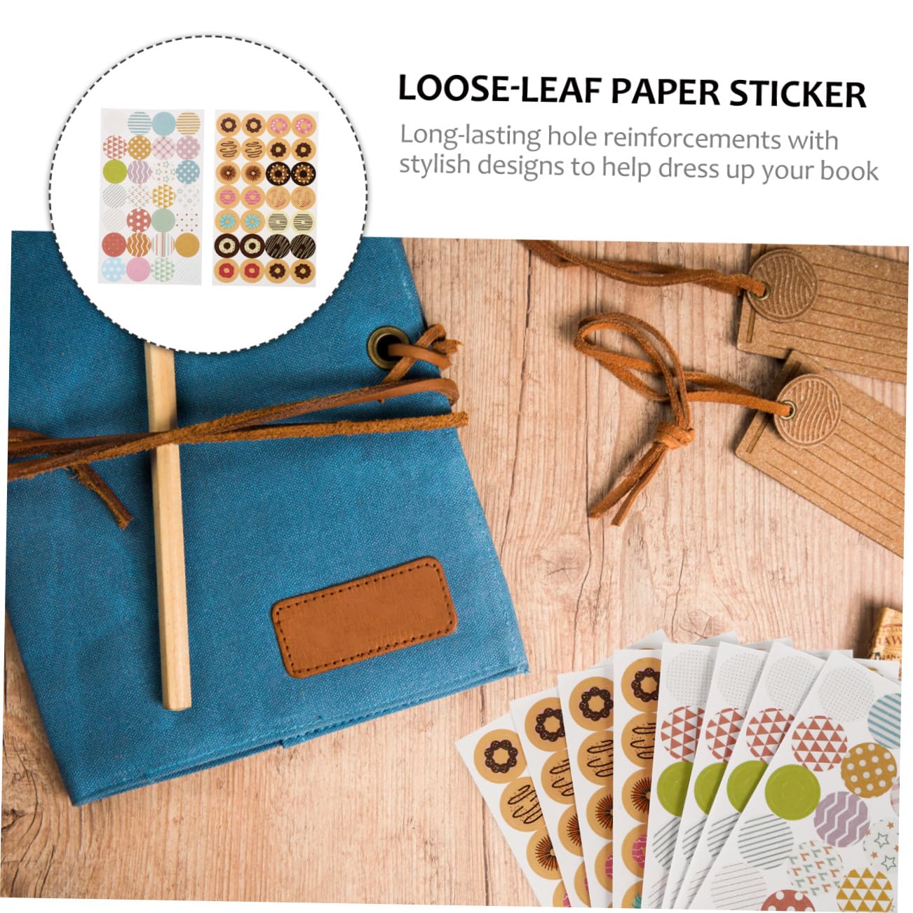 Housoutil 3 Set Etichette Adesive Per Carta Stickers Trasparenti Per Quaderni E Progetti Creativi Per Pianificazione E Decorazioni Te 40 Fogli*3