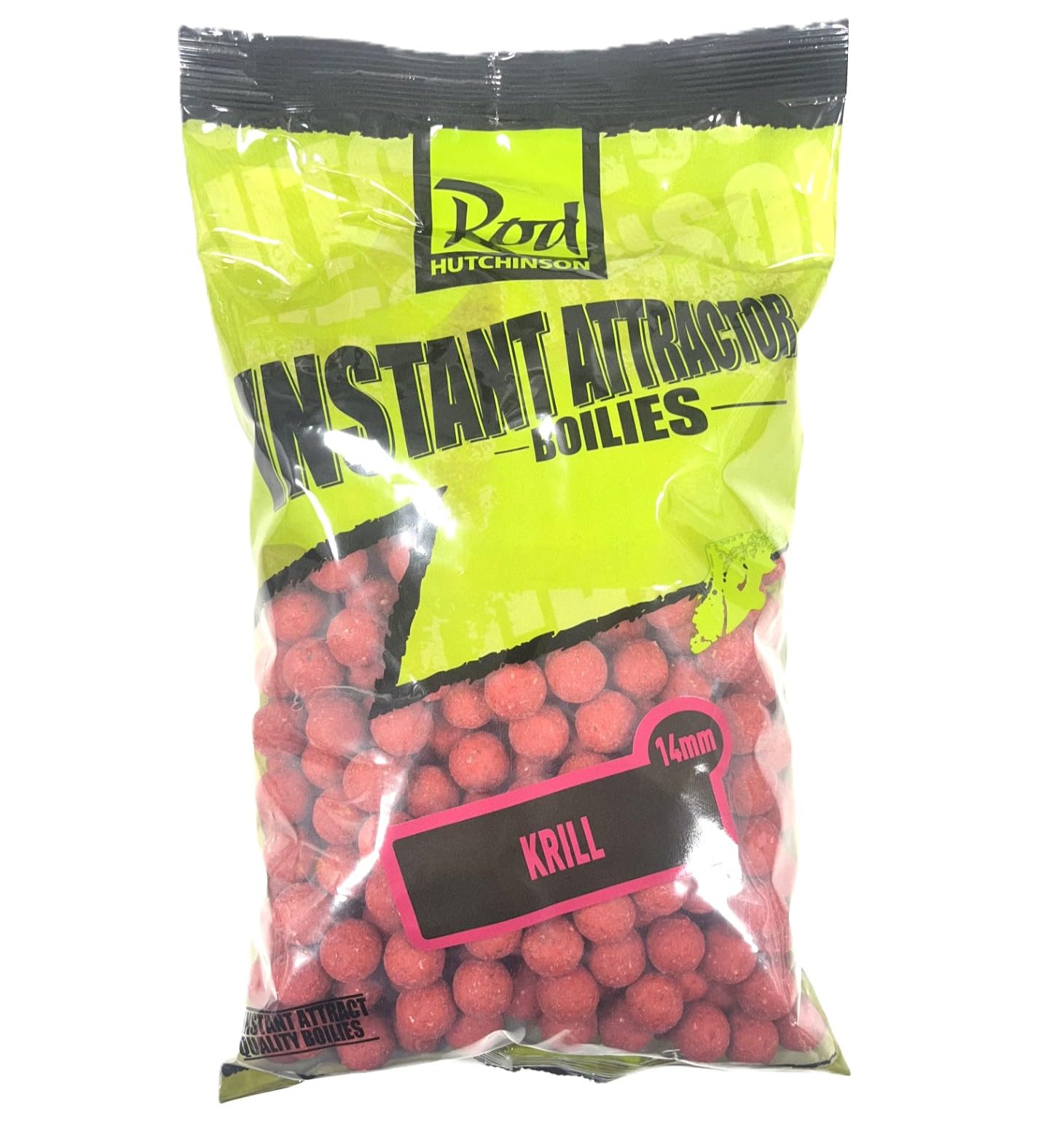 Rod Hutchinson 1kg 14mm Instant Attractor Krill Boilies