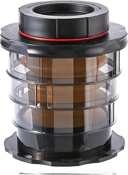 Cafflano P100-BK Coffee Maker, French Press with Storage Case, Portable, Low Dust Filter, Black, Diameter 4.3 x 4.7 inches 10.8 x 12 cm, Compact, Gift