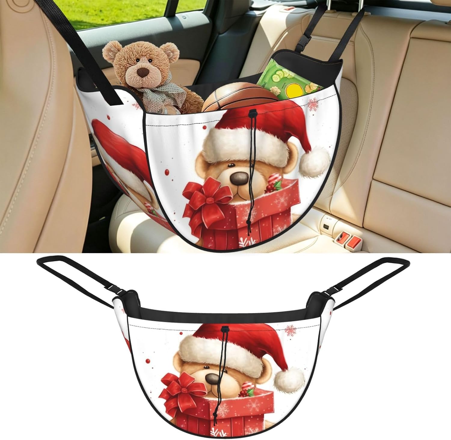 Car Seat Organizer Waterproof Backseat Storage Bag Multiple Car Organizer