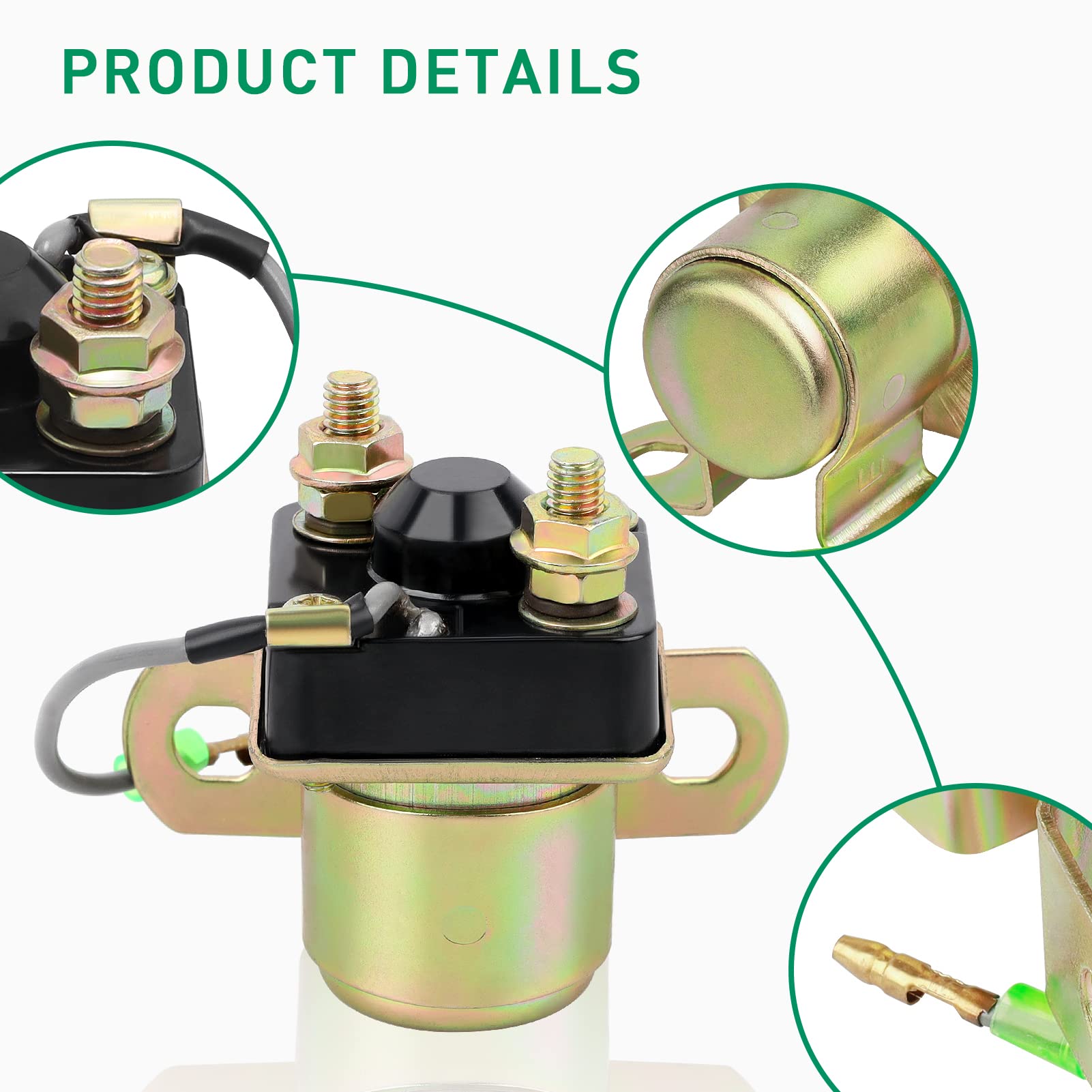 Solenoide Di Avviamento Per ATV Polaris - Compatibile Con Trail Blazer, Trail Boss, Magnum