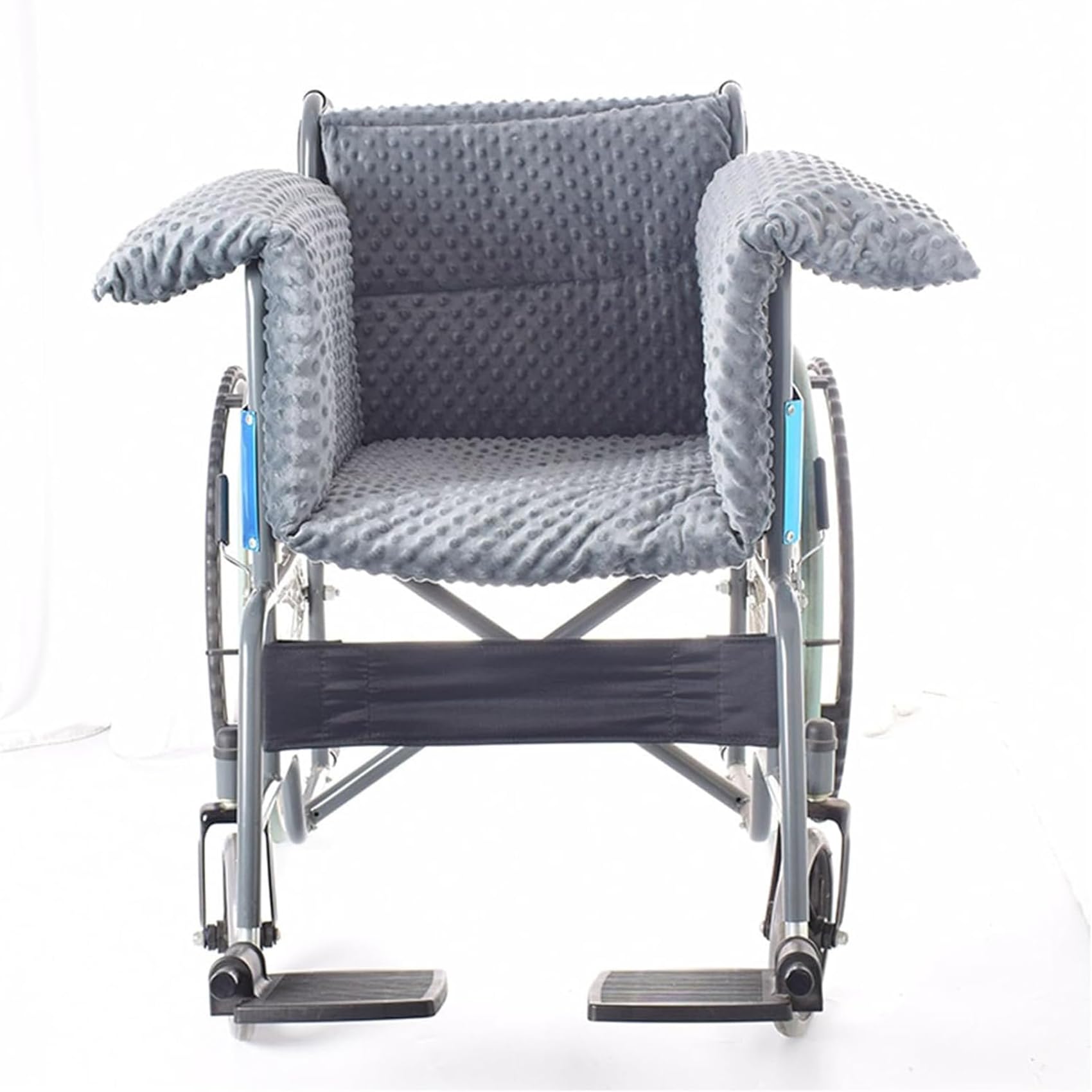 DJFOG Cojín Antiescaras para Silla de Ruedas, Cojín para Silla de Ruedas con Respaldo, Cojín Ergonómico para Asiento, Cojín para Silla de Ruedas para Adultos