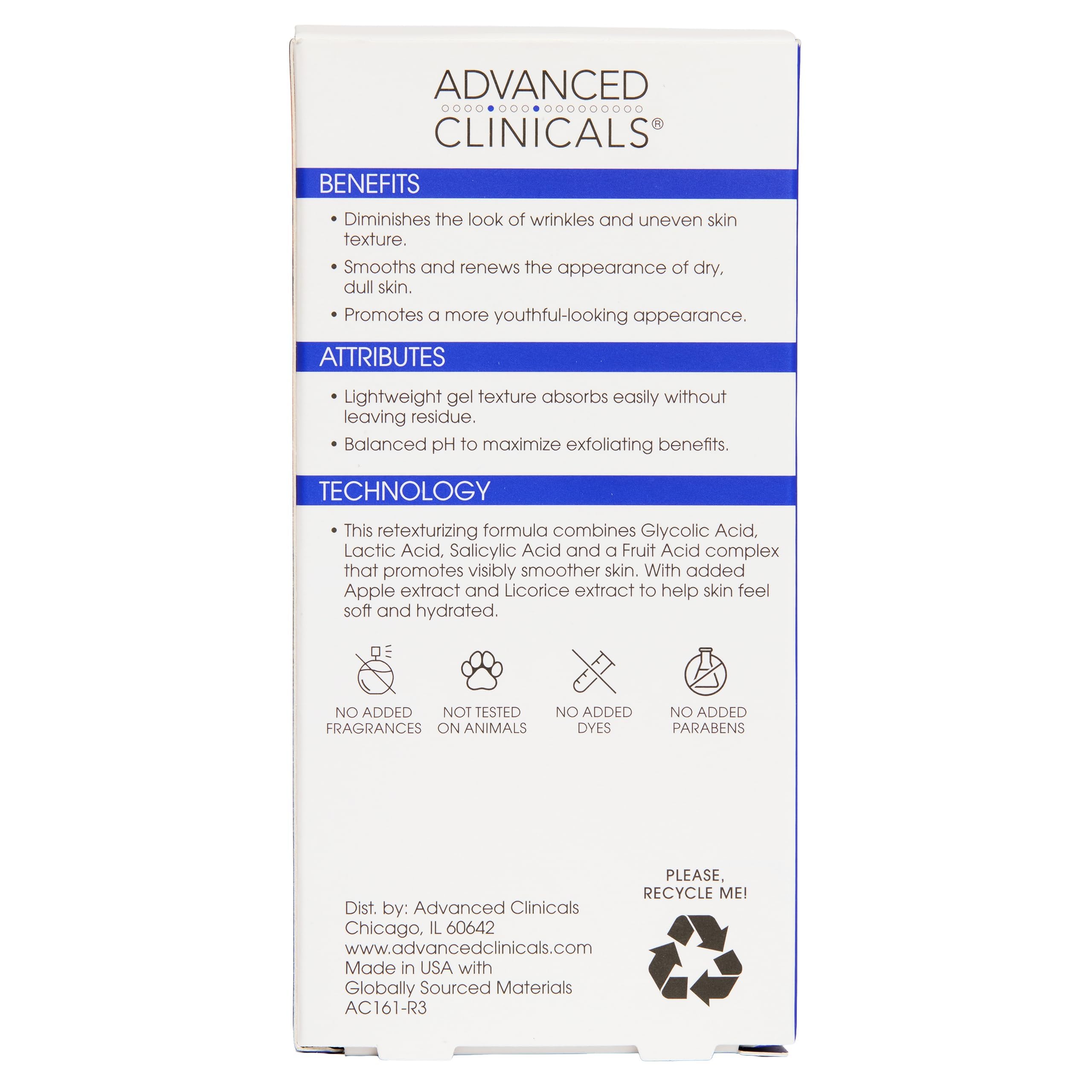 Advanced Clinicals Peptide Anti-Wrinkle Yüz Serumu 52ML