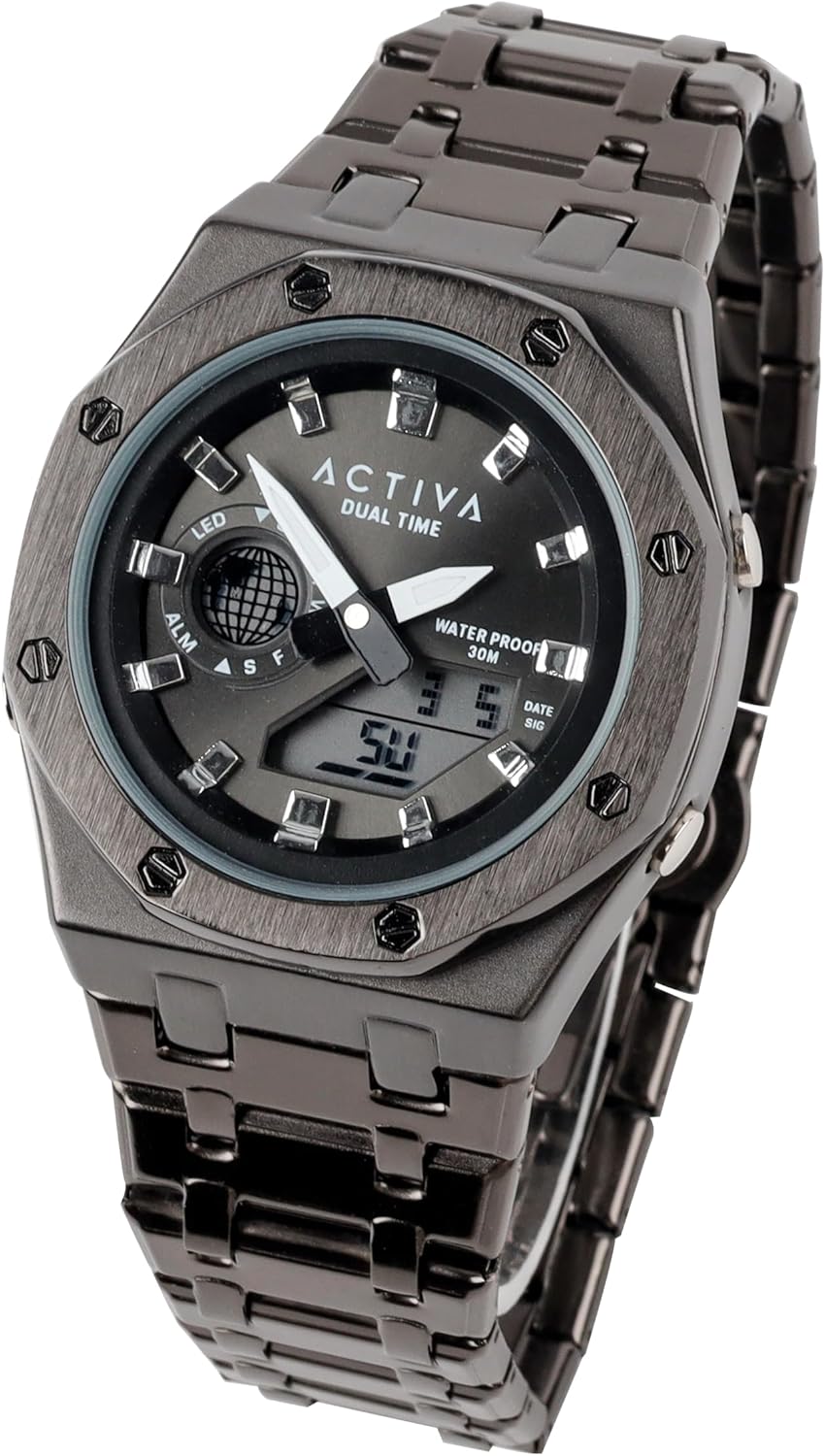 Invicta Digital Essentials Unisex 45.5mm Alloy Black Not