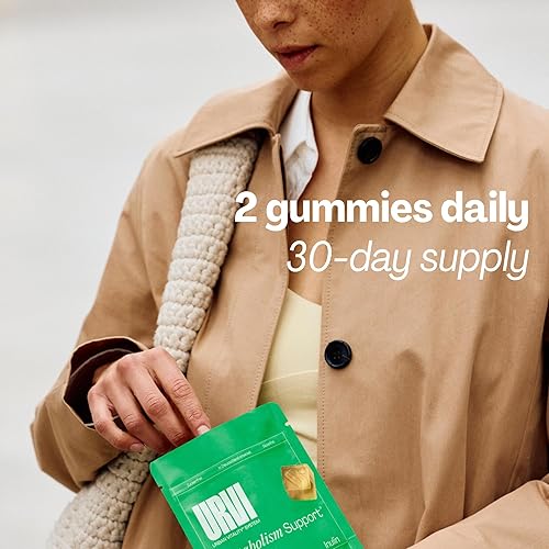 Miniatura 6 de URVI Gomitas de suplemento para el metabolismo  Picolinato de cromo, colina, fibra prebiótica inulina y extracto de jengibre de alta potencia  Apoya