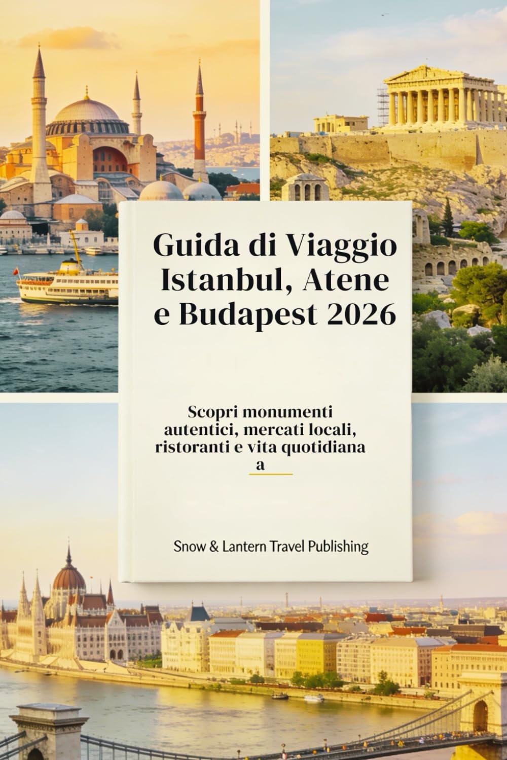 GUIDA DI VIAGGIO ISTANBUL, ATENE E BUDAPEST 2026: Scopri monumenti autentici, mercati locali, ristoranti e vita quotidiana