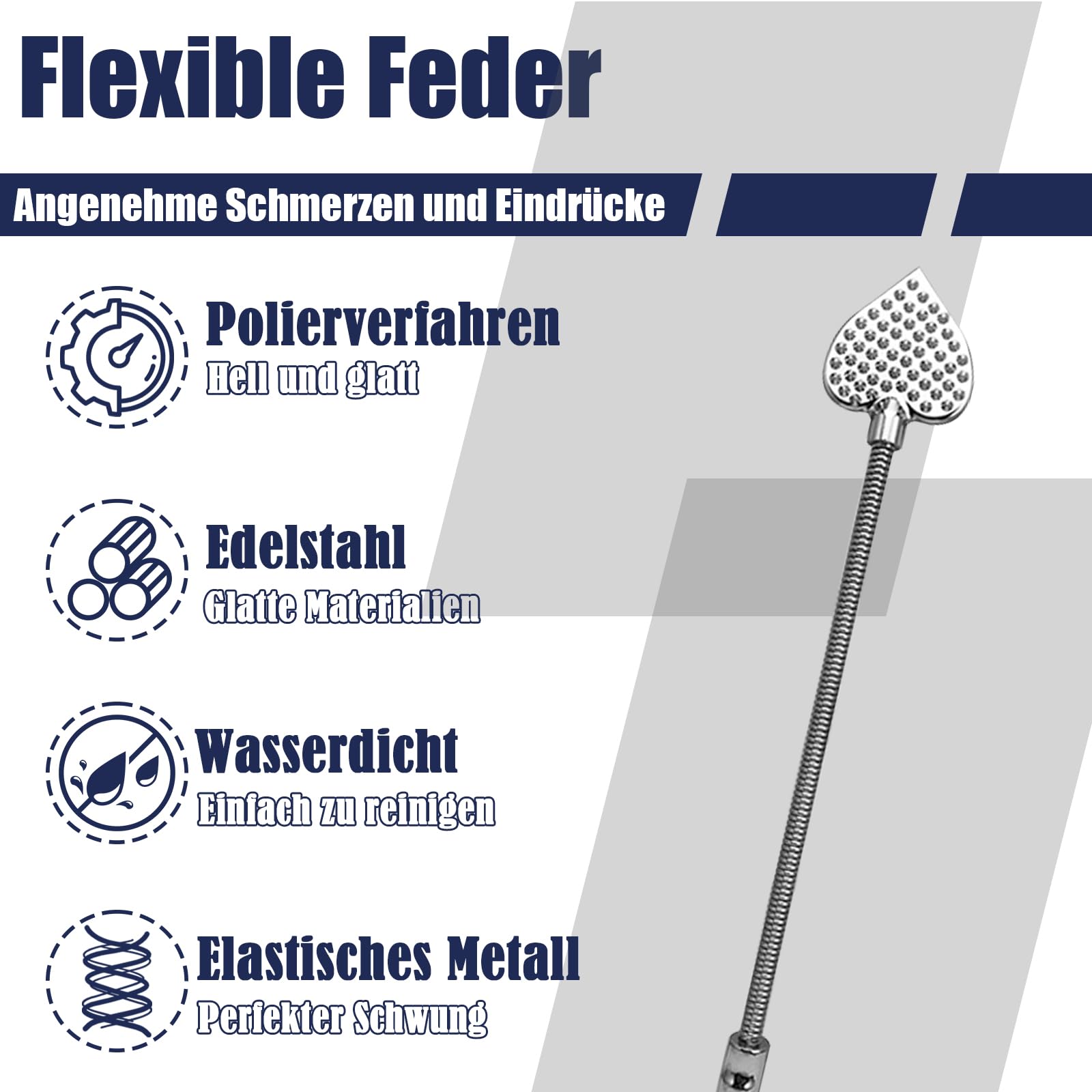 BDSM Fessée Canne Fouet pour Esclaves Padel Pagaie Métallique Cravache pour Sexe Fouets SM Bondage Flirt Fétiche Raquette Jeu de Rôle BDSM Sex Toys pour Couples Extrêmement Dur Hommes Femmes