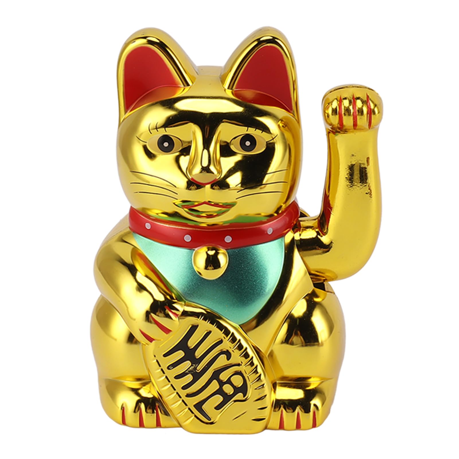 Chat porte-bonheur asiatique de 12,7 cm, idee cadeau pour maison et bureau