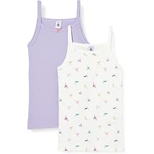 Petit Bateau Girls Bird Print Strappy Tops - 2-Piece Set Style 56030 Sizes 2-12 Size 2 Style 56030 Girls Multi