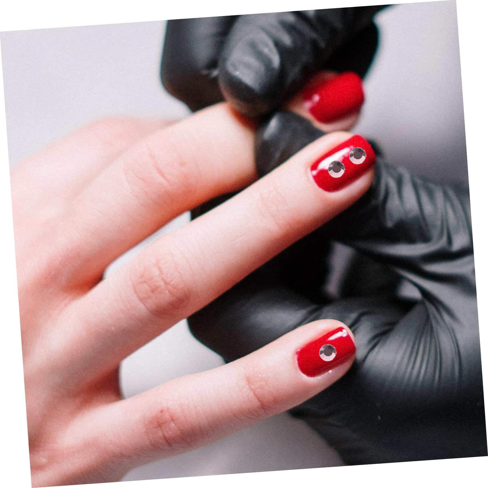 minkissy 4 Pezzi 1 Set Di Gemme Piatte Per Unghie Diamanti Per Unghie Kit Di Strass Per Nail Art Decorazioni Per Unghie Gemme Per Unghie Strass Per Manicure