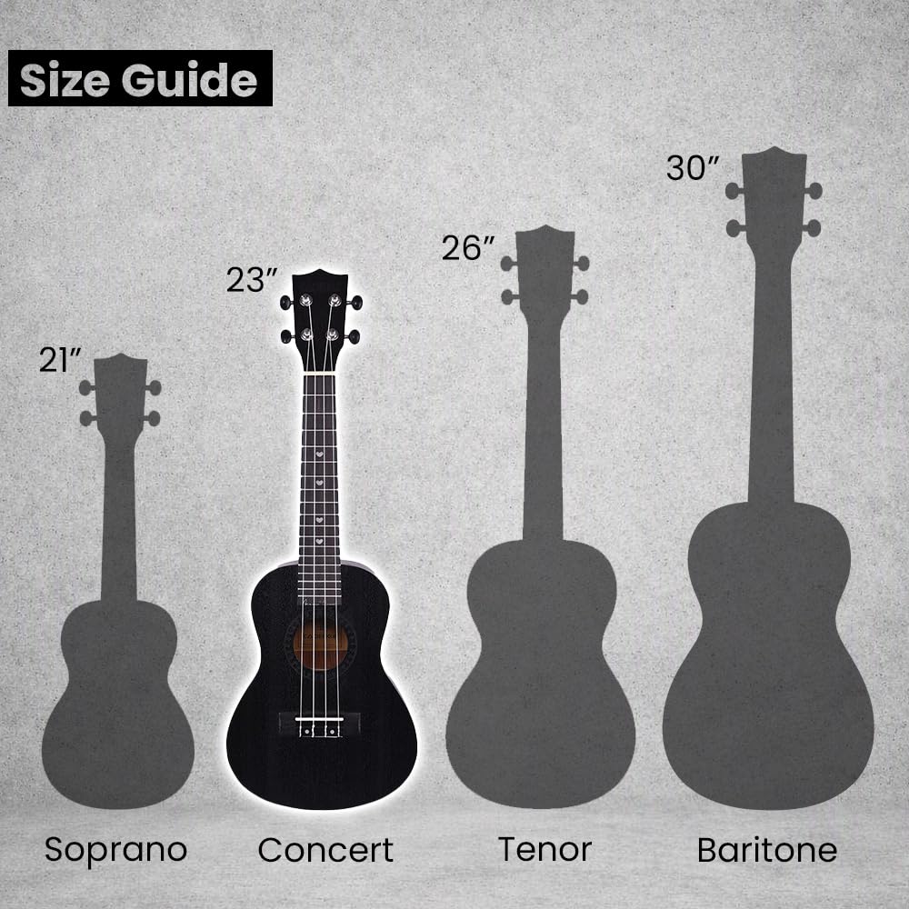 Kadence Ukelele - Ukelele (58,4 cm), diseño de concierto de primavera y verano