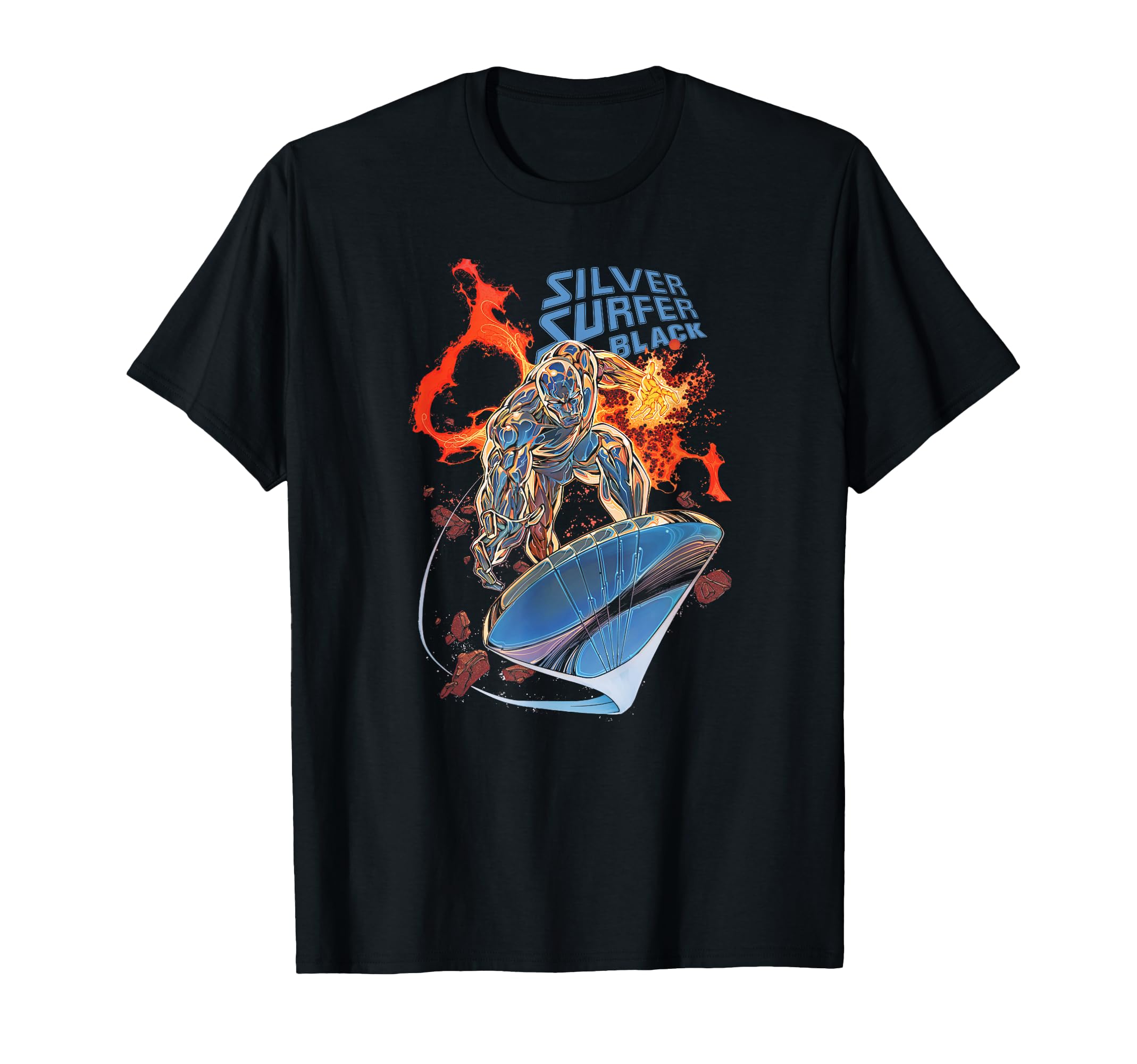 Silver Surfer Black #1 Comic Cover T-Shirt