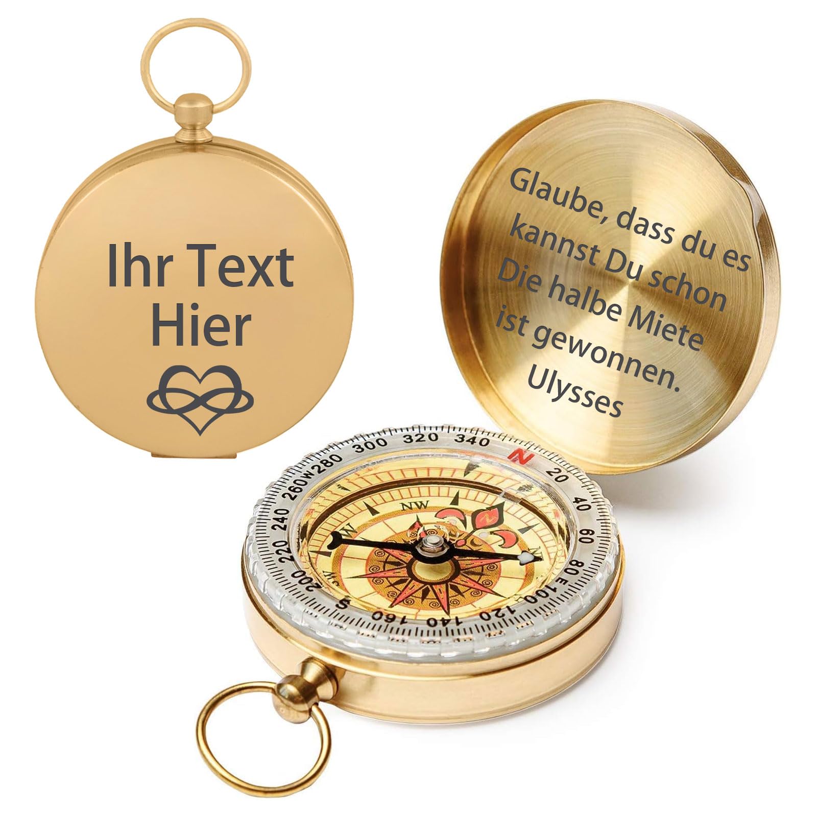 KBPTM Messing-Kompass