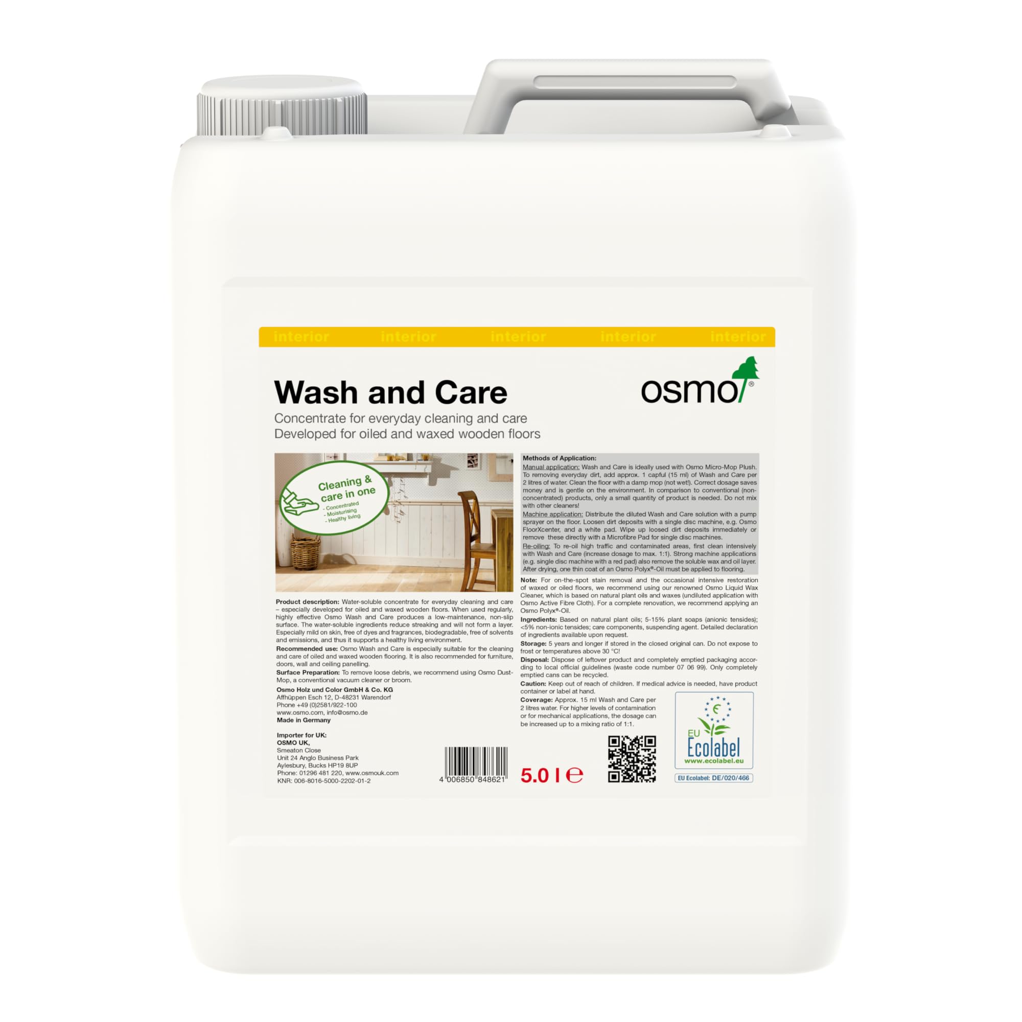 Osmo Wash and Care (8016) 5 l