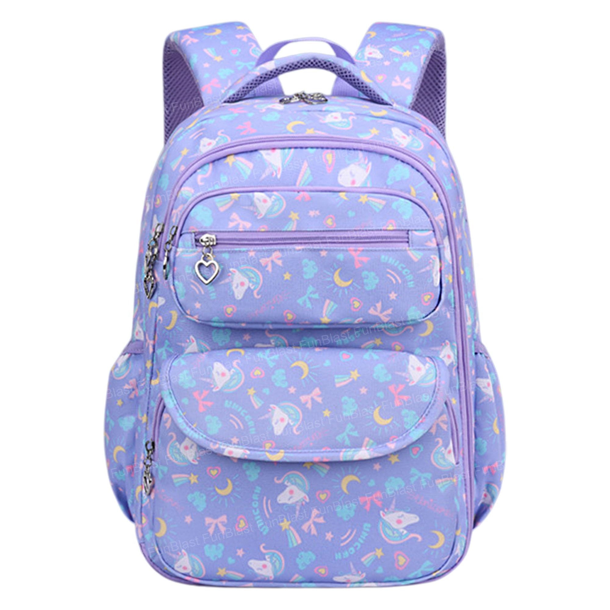 Unicorn Backpack for Girls - Kawaii School Bag, Multifunctional Lightweight Large Capacity Bag for Girl Kids, Stylish School Bag for Girls, Travel & Picnic Bag (43 X 28 X 20 Cm)-image-37